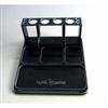 Team Powers Aluminum Parts Tray Black w/ Mobile & Damper Holder 