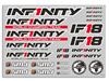 INFINITY IF18 DECAL BLACK